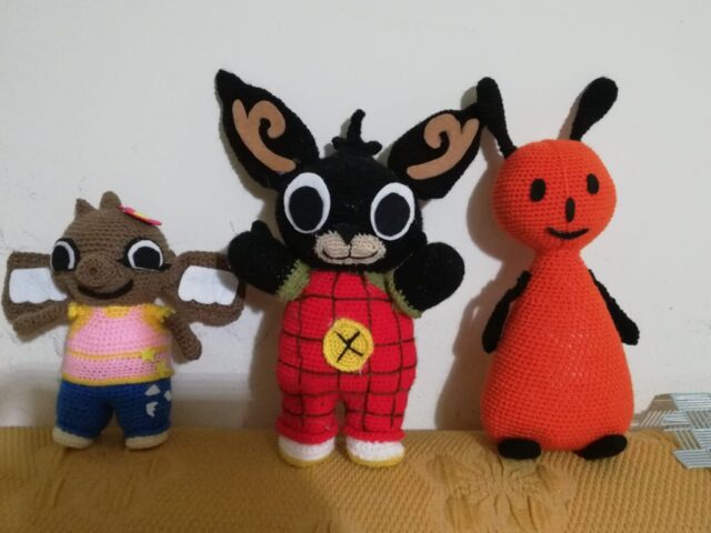 pupazzo uncinetto fatto a mano regalo bambino