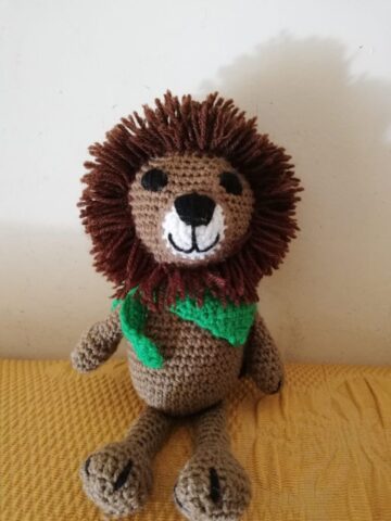 pupazzo uncinetto fatto a mano regalo bambino