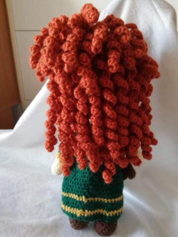 pupazzo uncinetto fatto a mano regalo bambino